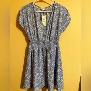 Spring blue and white sun dress! Light weight